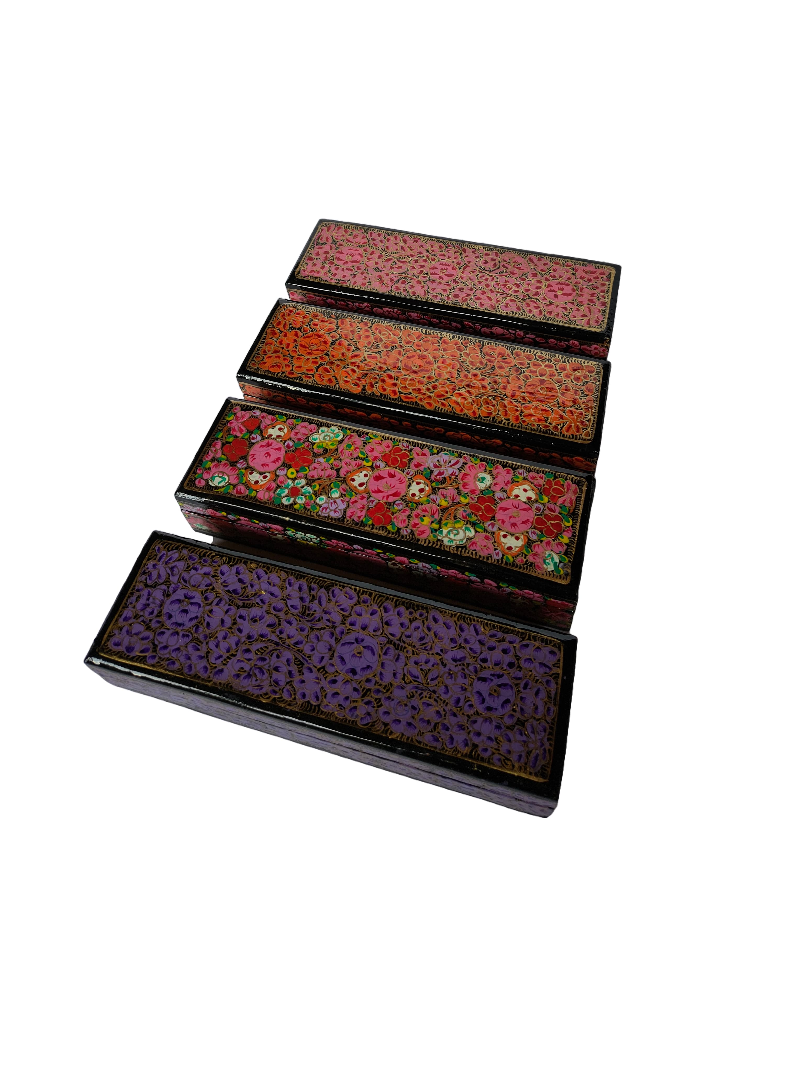 Kashmir Papier Mâché Pencil Box - Image 4