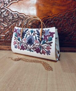 Kashmiri Handcrafted Ari Embroidery Handbags – Timeless Elegance from the Valley