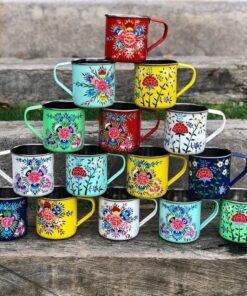 Premium Handcrafted Tea Mugs (Set of 6)