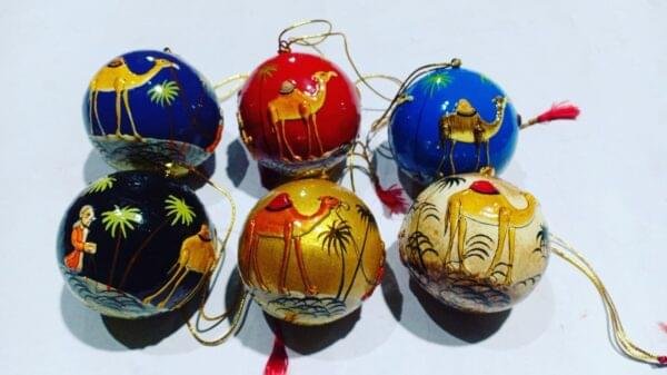 Kashmir Papier Mache Balls
