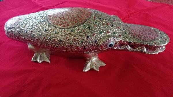 Papier Mache Crocodile